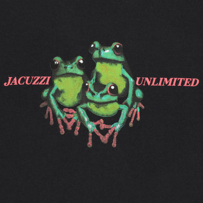 JACUZZI FROGS TEE PREMIUM NOIR