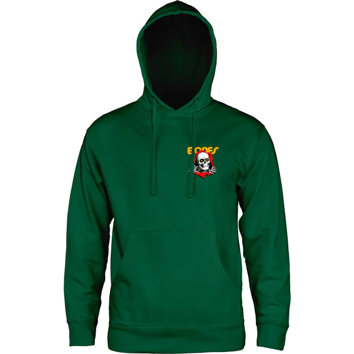 POWELL PERALTA RIPPER MID WEIGHT HOODIE ALPINE GREEN