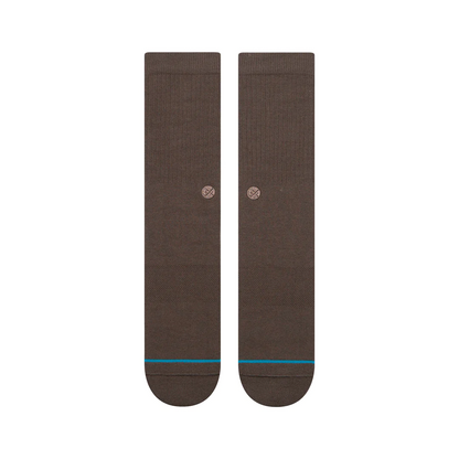 CHAUSSETTES STANCE ICON MARRON FONCÉ