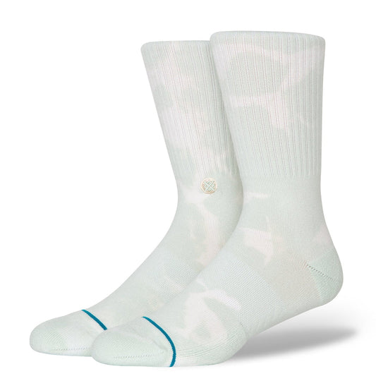 STANCE ICON DYE SOCKS LIGHT BLUE