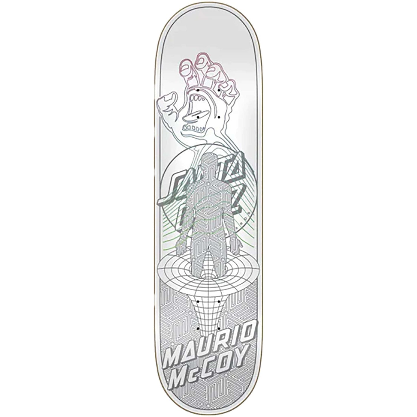 SANTA CRUZ MAURIO MCCOY TRANSCEND VX DECK 8.25