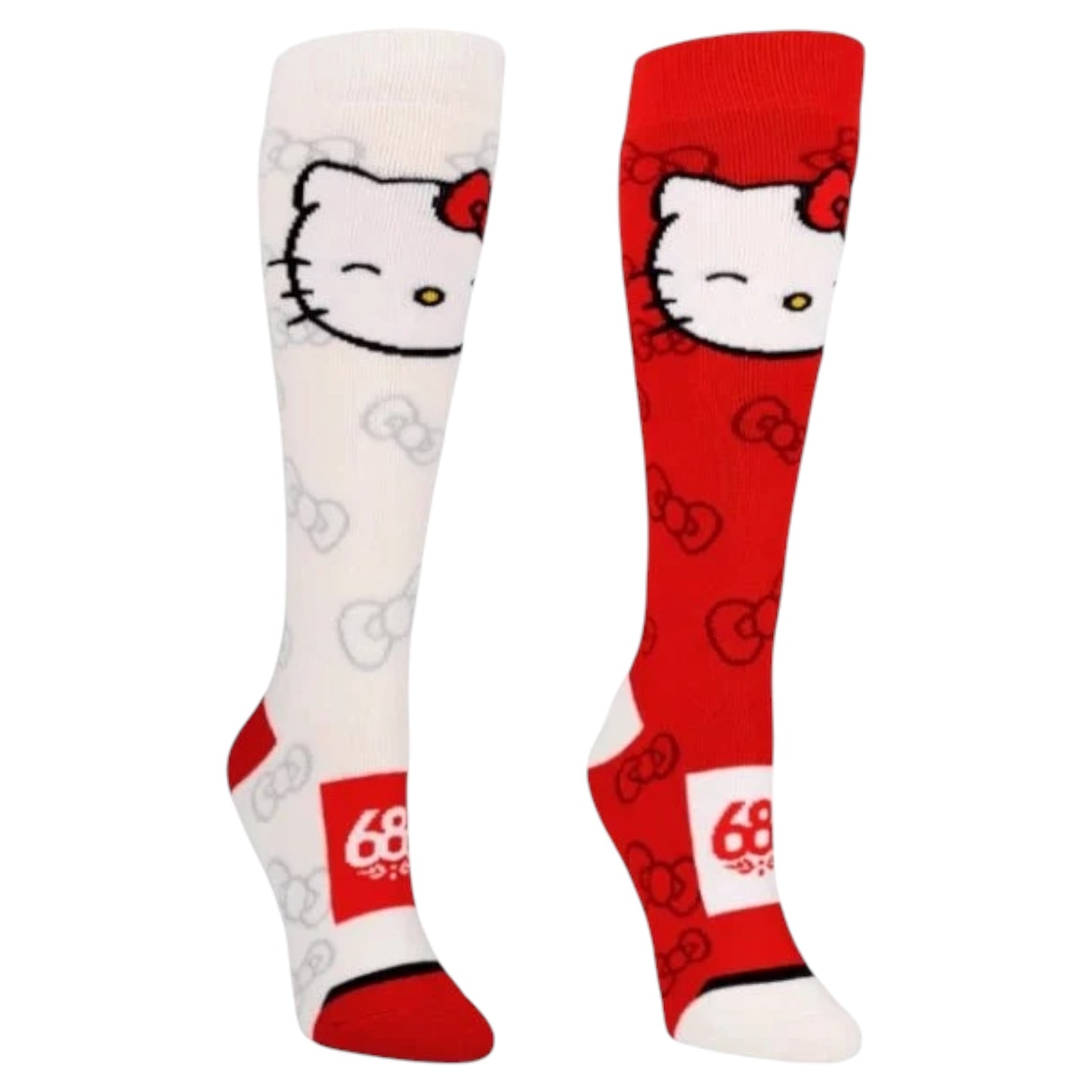 686 WOMENS HELLO KITTY SOCKS 2 PACK 2027