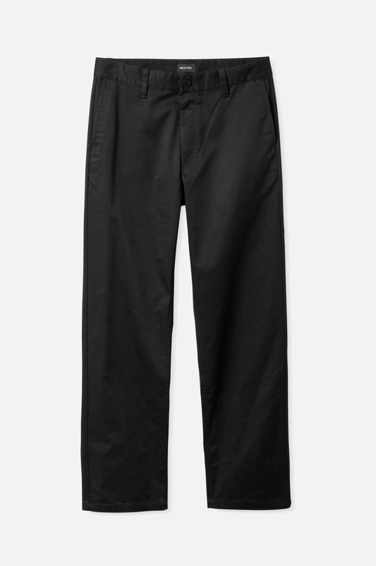 BRIXTON CHOICE CHINO RELAXED FIT PANT BLACK