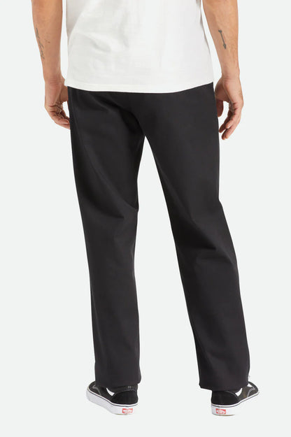 BRIXTON CHOICE CHINO RELAXED FIT PANT BLACK