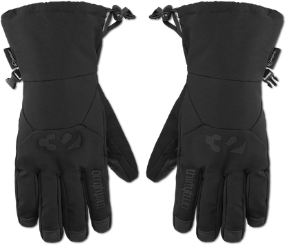 THIRTY TWO LASHED GLOVE BLACK