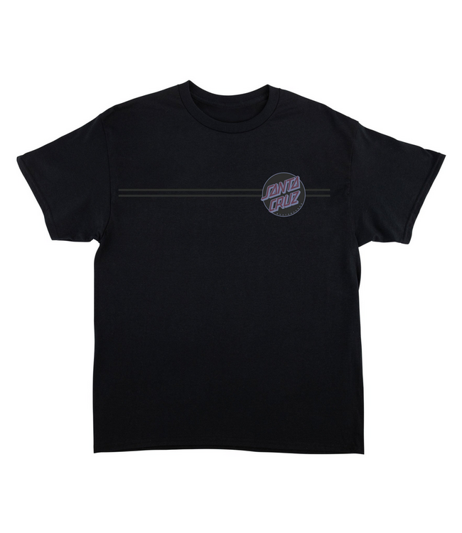 SANTA CRUZ OTHER DOT TEE BLACK MIDNIGHT