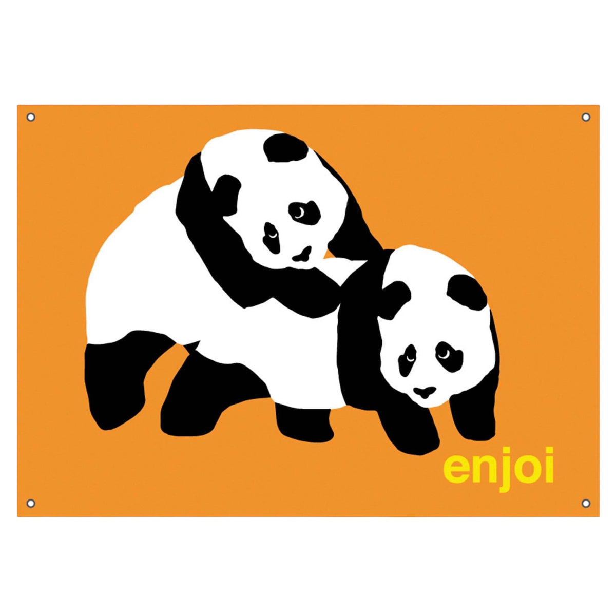 ENJOI PIGGY BACK PANDA BANNER