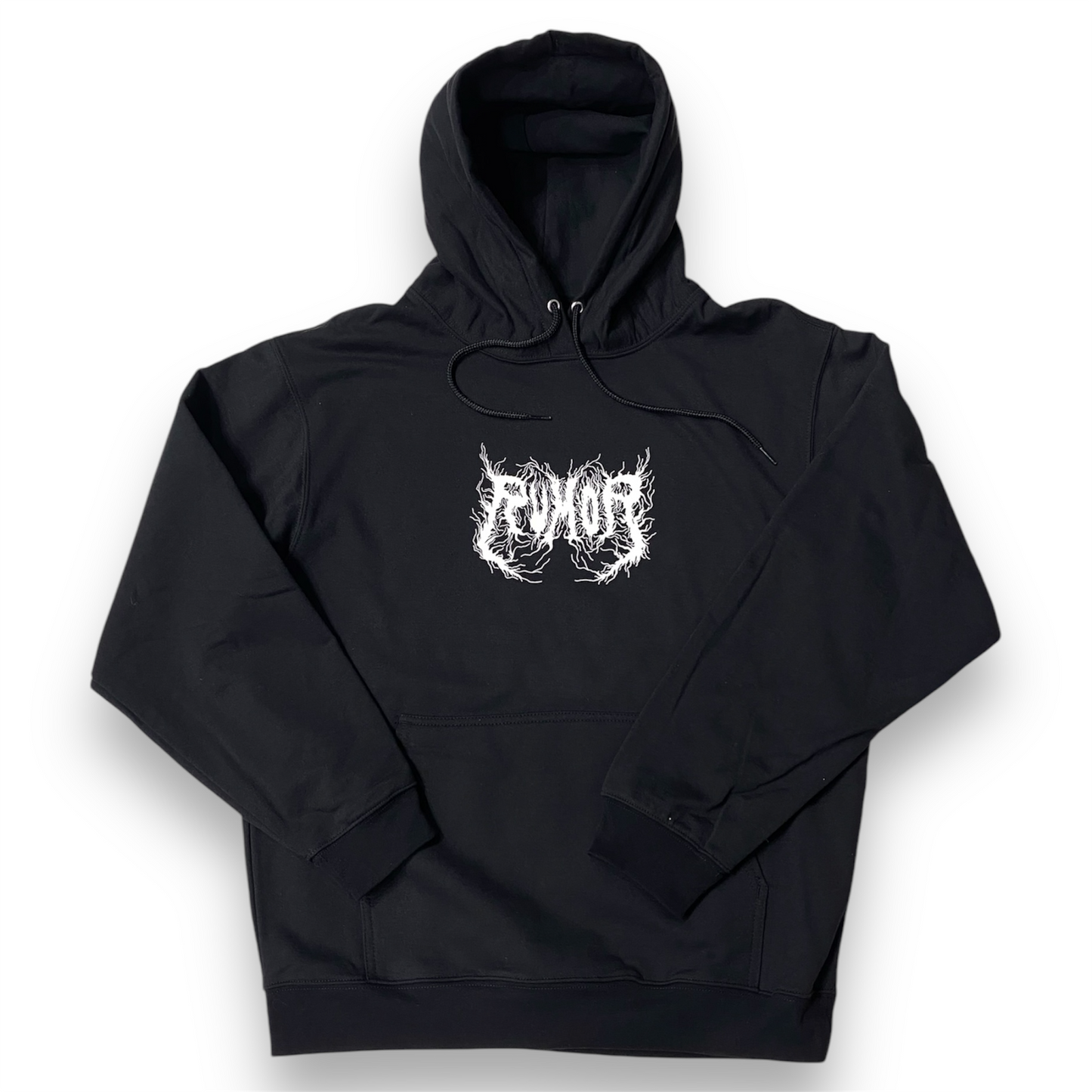 RUMOR BLACK METAL HOODIE BLACK