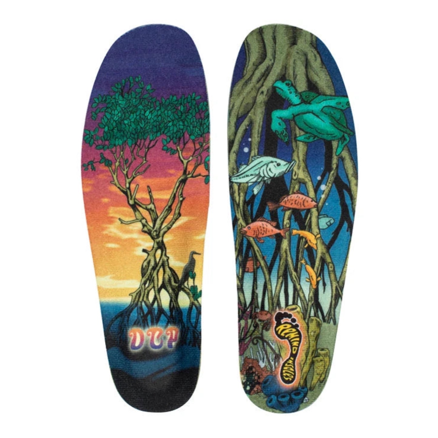 REMIND THE CUSH IMPACT HIGH ARCH INSOLE 4.5MM DCP MANGROVE