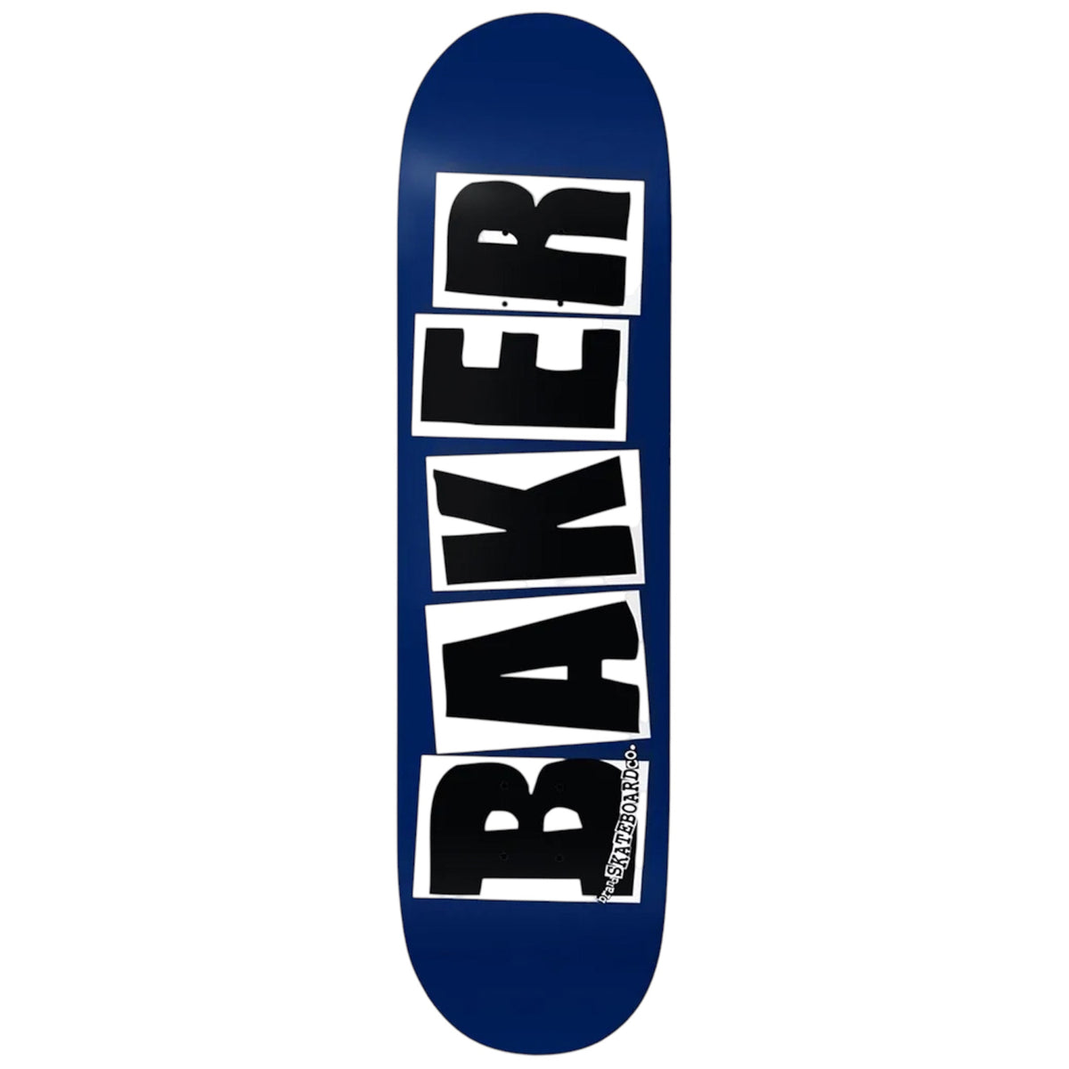 BAKER BRAND LOGO NAVY OG SHAPE DECK
