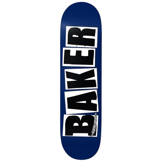 BAKER BRAND LOGO NAVY OG SHAPE DECK