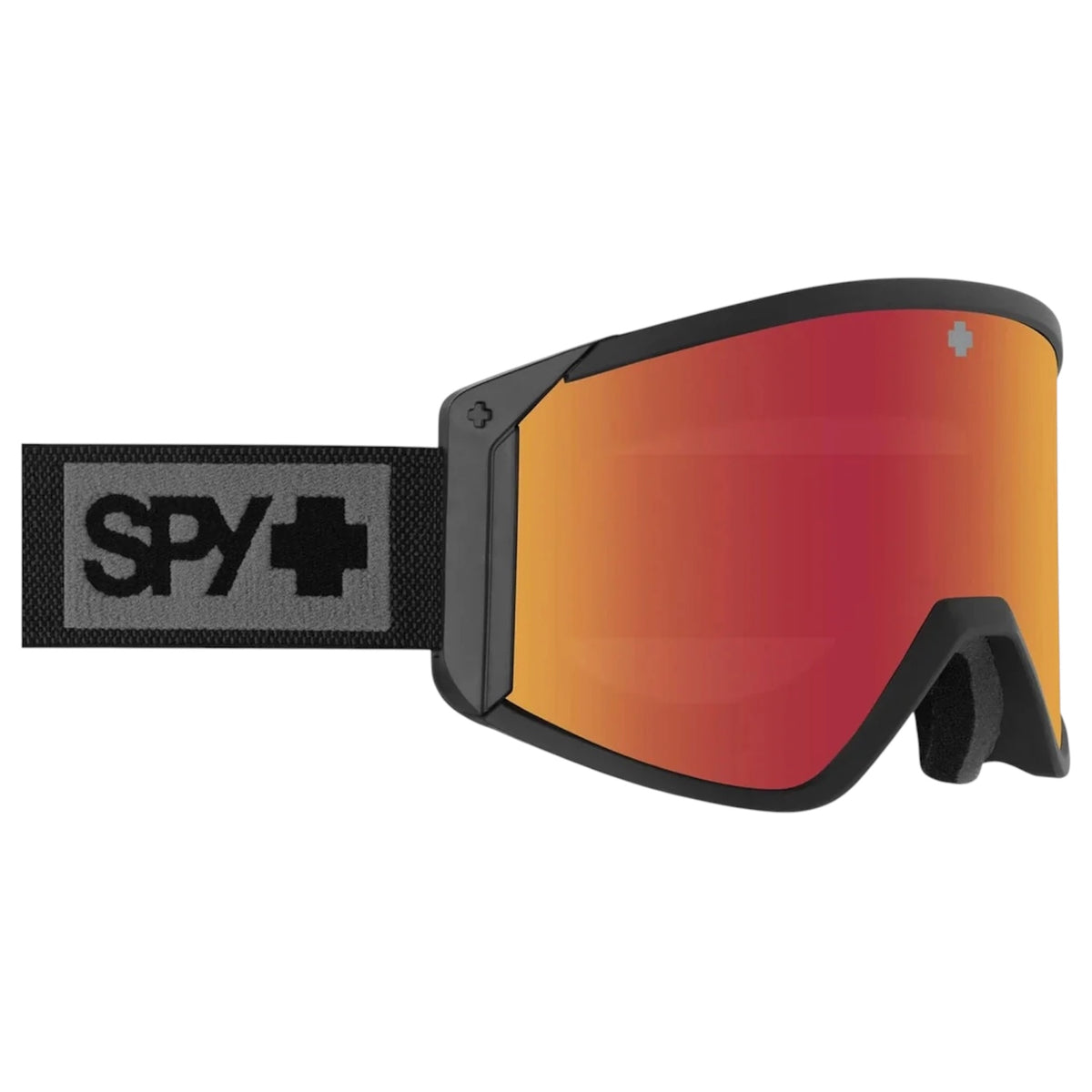 SPY RAIDER MATTE BLACK ML ROSE RED MIRROR GOGGLE 2027