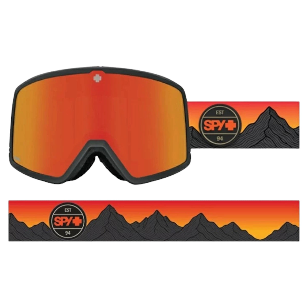 SPY MARAUDER MTN-SCAPE DUSK ORANGE HAPPY BRONZE RED MIRROR HAPPY LL PINK GOGGLE 2027