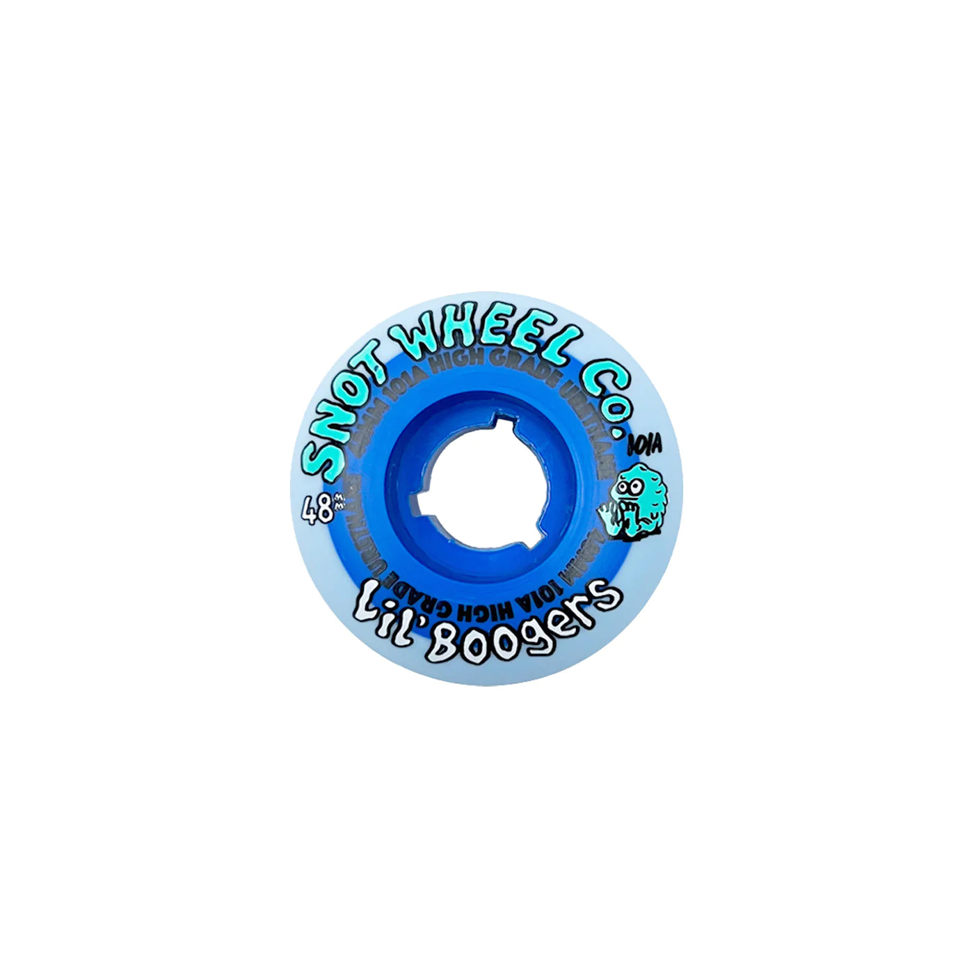 SNOT LIL BOOGERS 101A BLUE CORE WHEELS 48MM