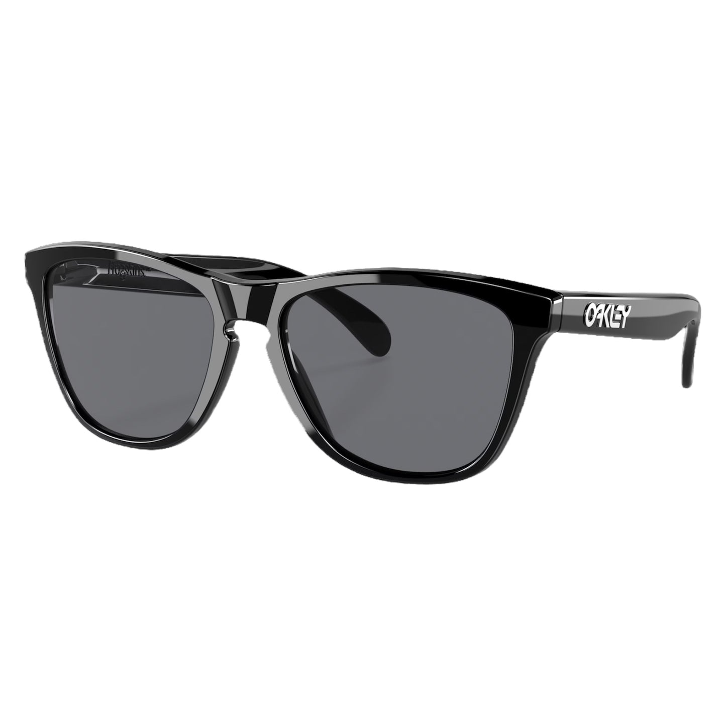 OAKLEY FROGSKINS POLISHED BLACK W/ GREY