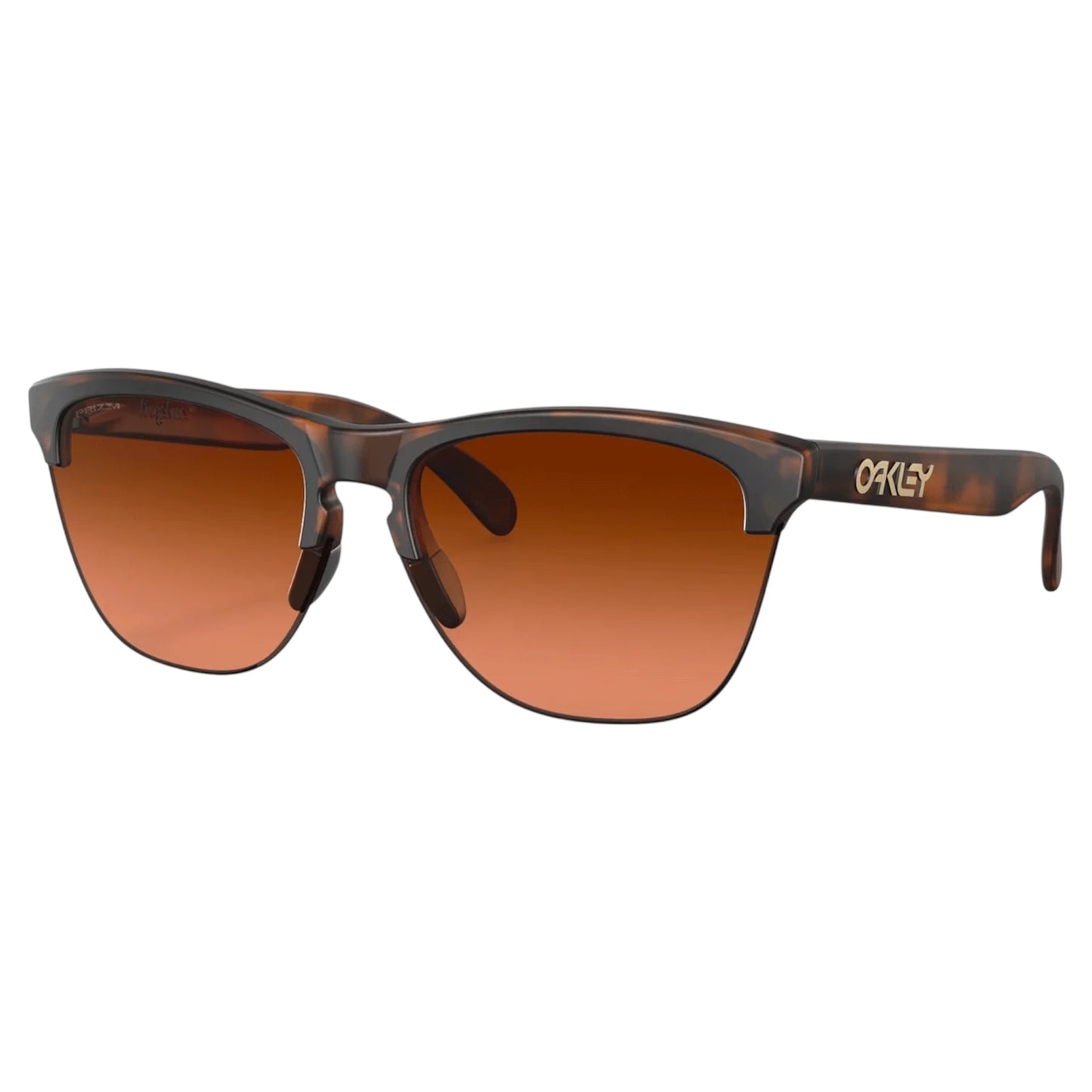 OAKLEY FROGSKINS LITE MATTE BROWN TORTOISE PRIZM BROWN GRADIENT