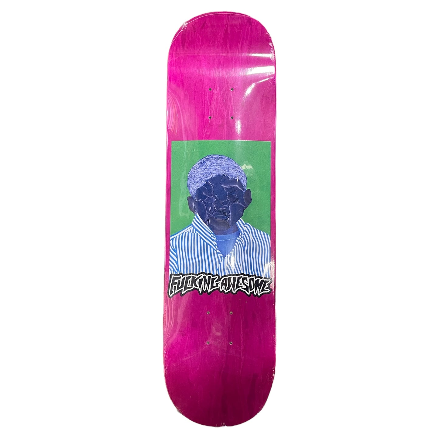 FUCKING AWESOME LOUIE LOPEZ PAINTED BY RANEE HENDERSON DECK 8.25