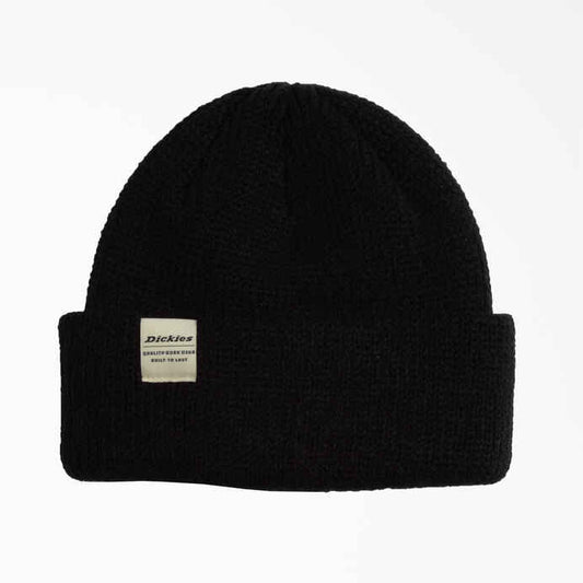 DICKIES THICK KNIT BEANIE BLACK