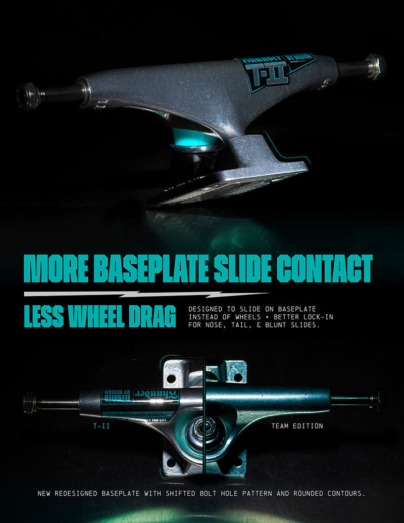 THUNDER T-II POLISHED TRUCKS