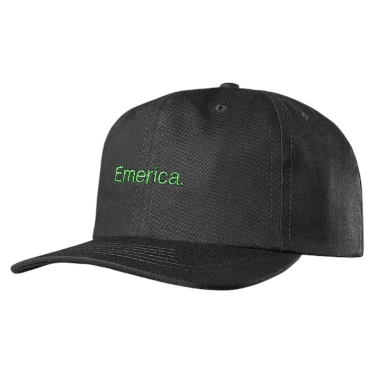 EMERICA PURE GOLD DAD HAT BLACK GREEN