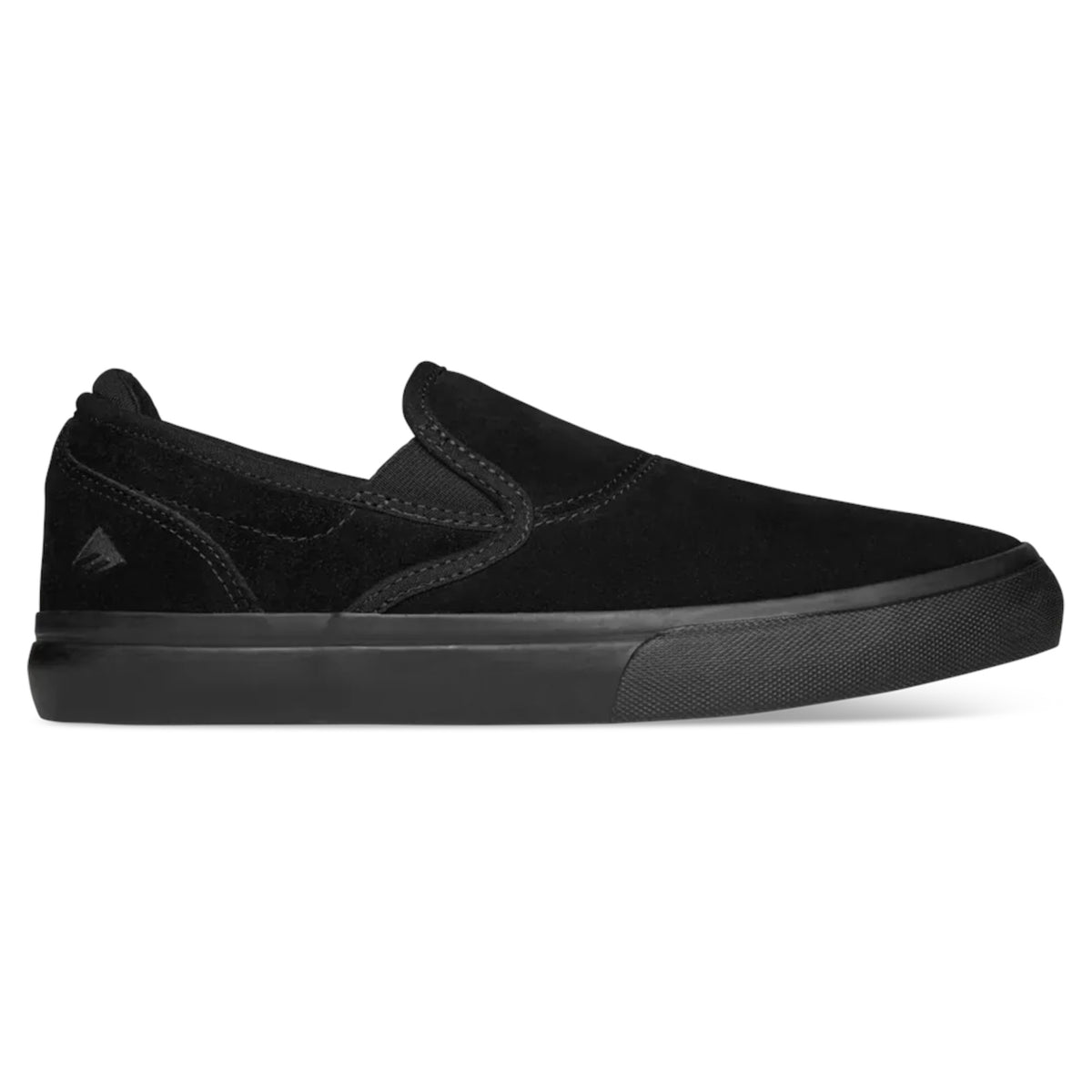 EMERICA WINO G6 SLIP ON BLACK BLACK BLACK