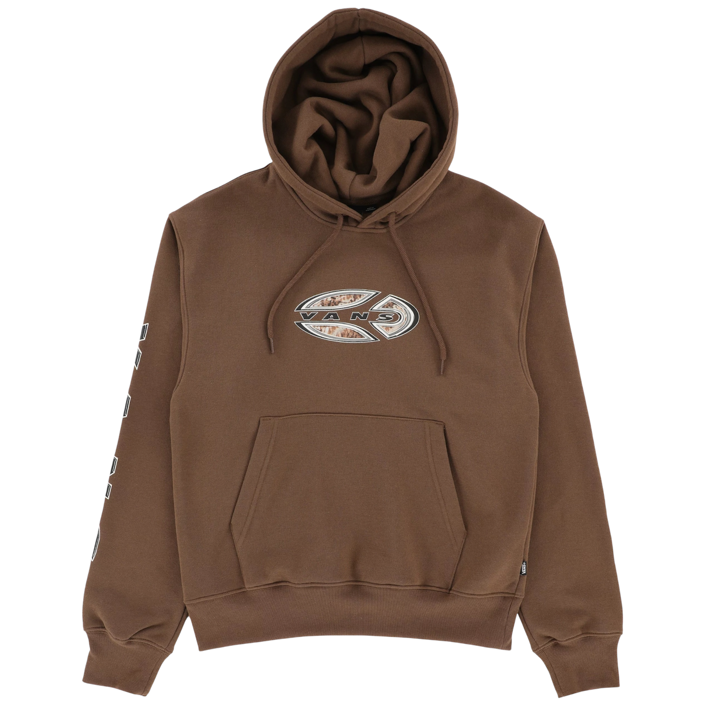 VANS OVAL BLASTER PULLOVER HOODIE VINTAGE COCOA