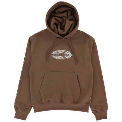 VANS OVAL BLASTER PULLOVER HOODIE VINTAGE COCOA