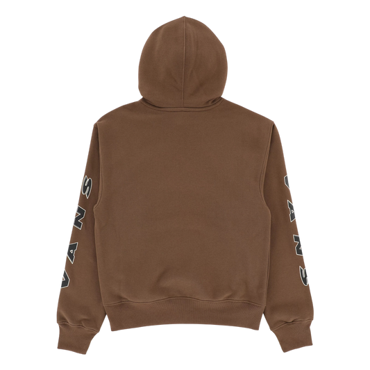 VANS OVAL BLASTER PULLOVER HOODIE VINTAGE COCOA