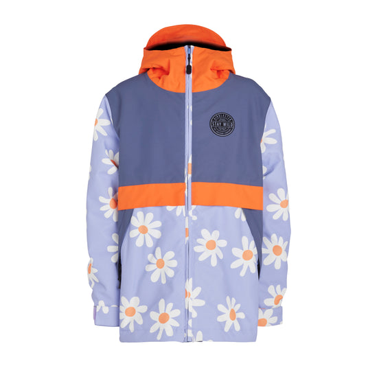 AIRBLASTER YOUTH TRENCHOVER FULL ZIP THISTLE BIG DAISY