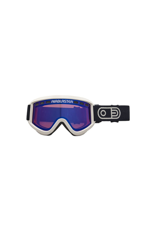 AIRBLASTER AIR GOGGLES BONE MATTE FRAME ROSE BLUE CHROME