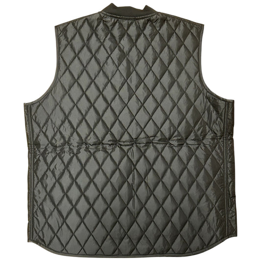 SKULL SKATES VEST LOGO PATCH BLACK