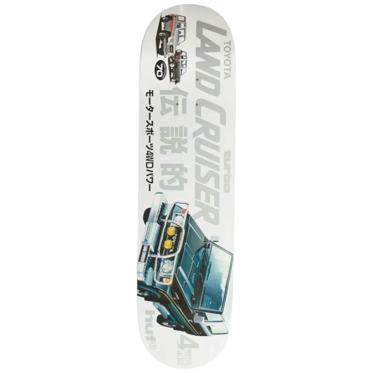 HUF X LAND CRUISER SKATE DECK 8.25