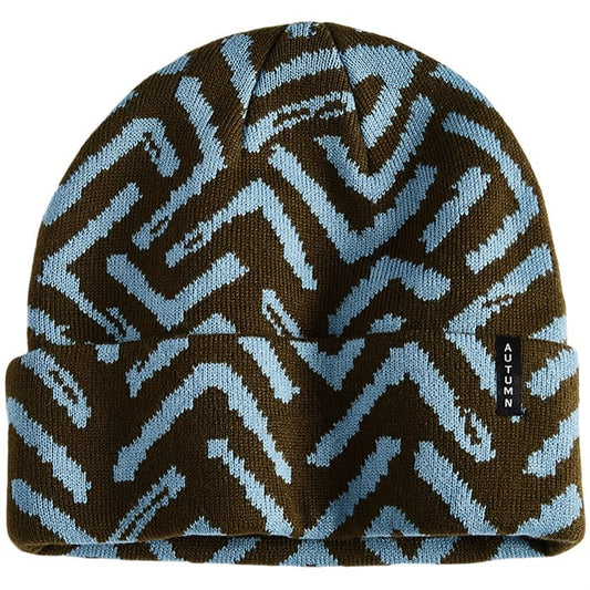 AUTUMN SELECT GEO BEANIE ARMY