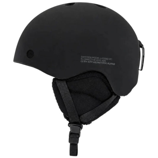 SANDBOX LEGEND X ASIA FIT SNOW HELMET BLACK 2027