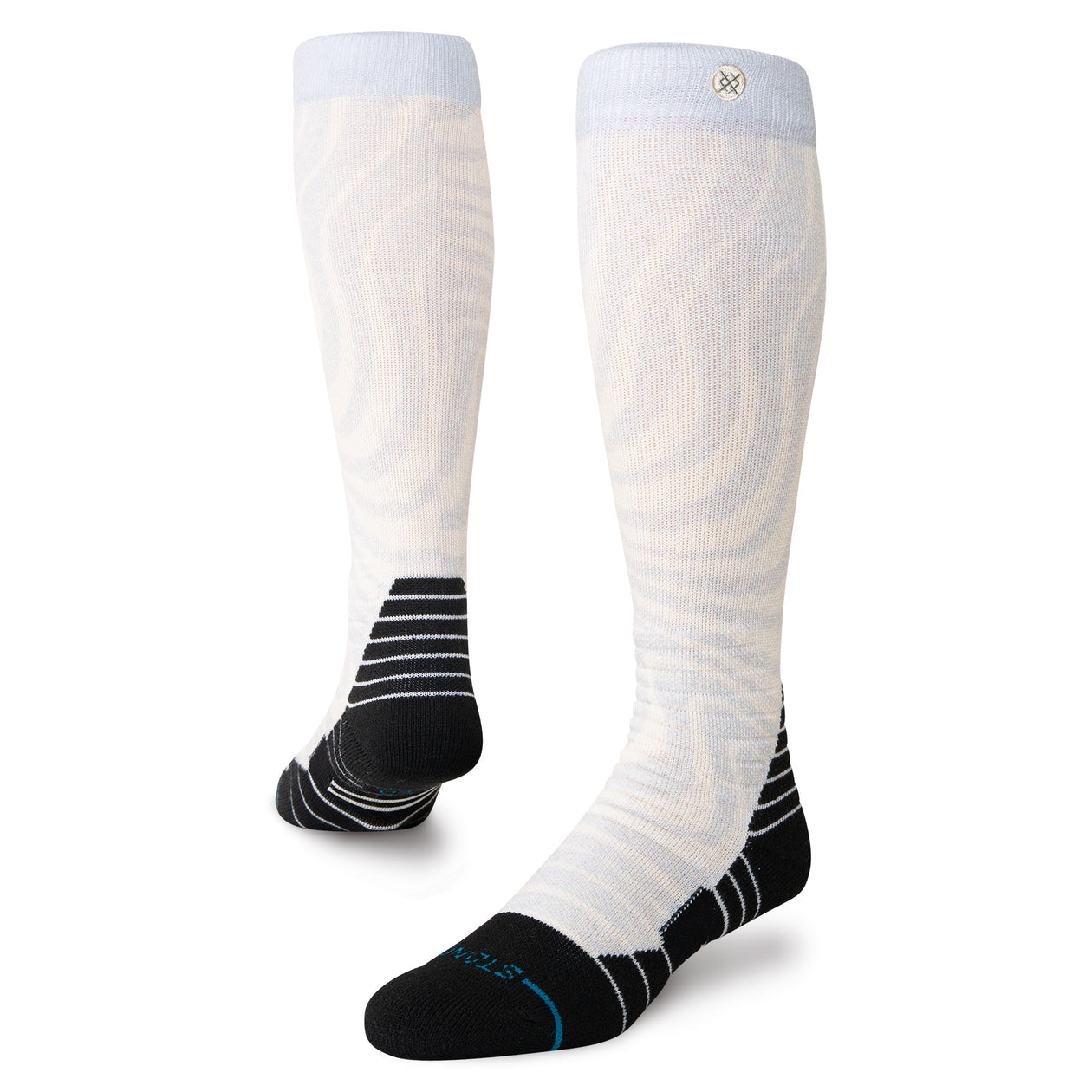 STANCE SOCKS DIRECTIONS MID POLY SNOW GREY