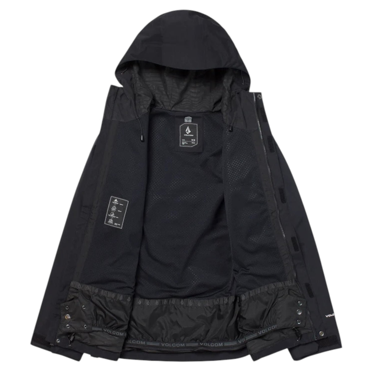 VOLCOM BUCKTHREEEIGHTY INSULATED JACKET BLACK 2027