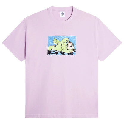 POLAR LAZY BUNNY ORCHID TEE