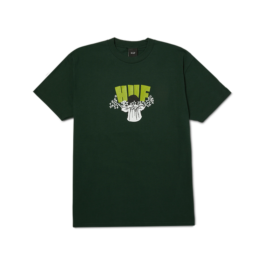 HUF DAZED SS TEE FOREST GREEN