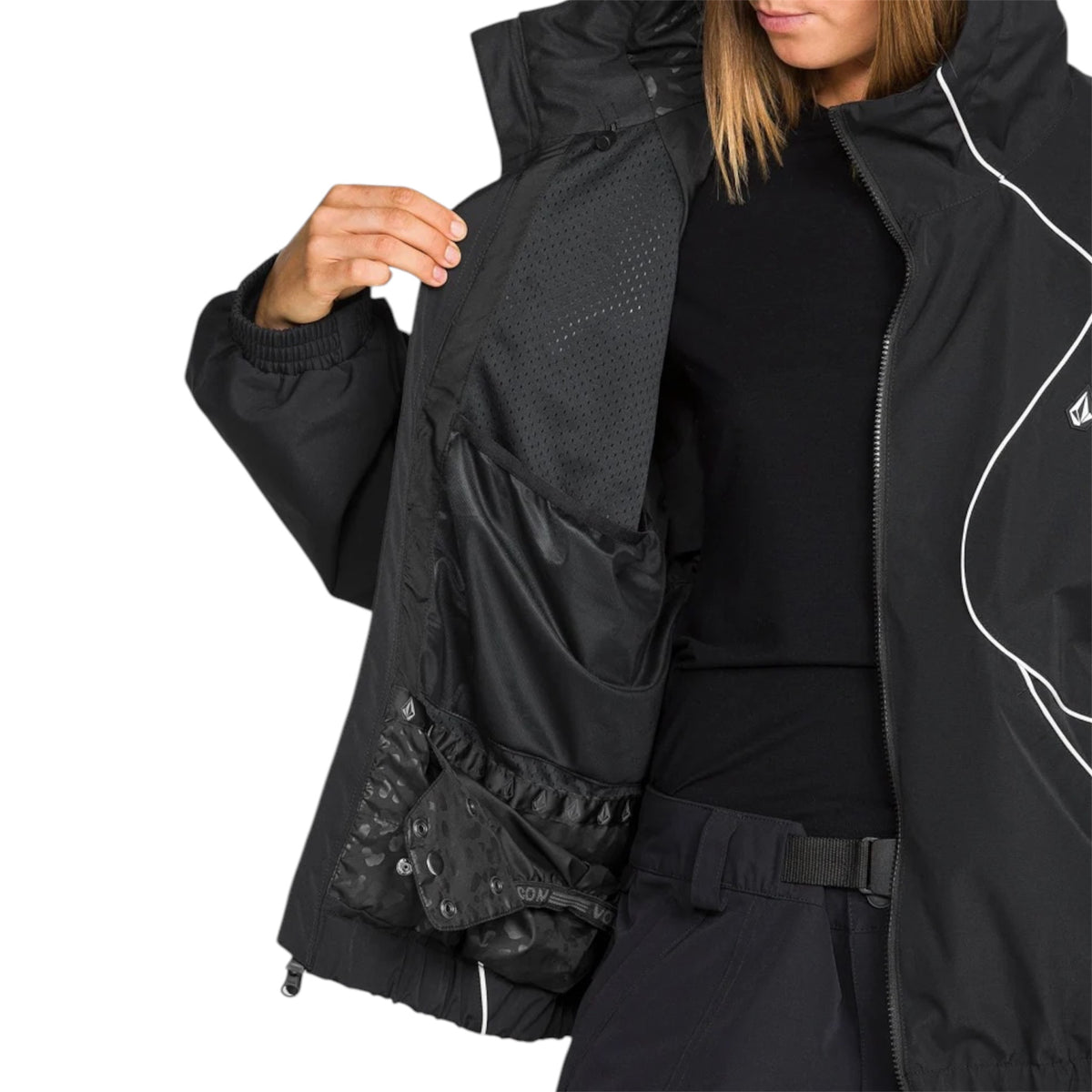 VOLCOM LIFTLINE 20K JACKET BLACK 2027