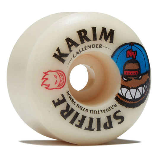 SPITFIRE FORMULA FOUR KARIM CALLENDER BURN SQUAD RADIAL FULL 97A 58MM