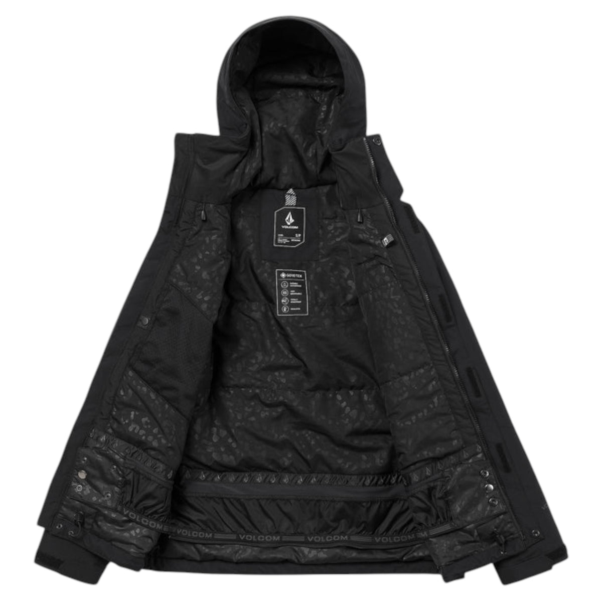 VOLCOM ERAS GORE-TEX INSULATED JACKET BLACK 2027