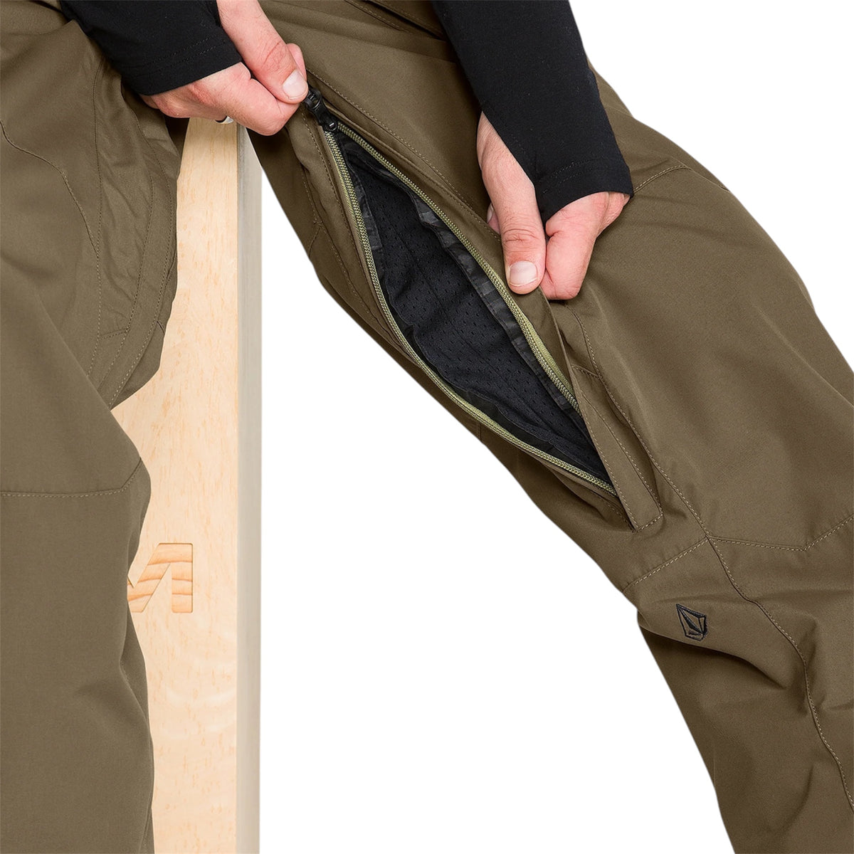 VOLCOM ROAN 20K PANT TEAK 2027