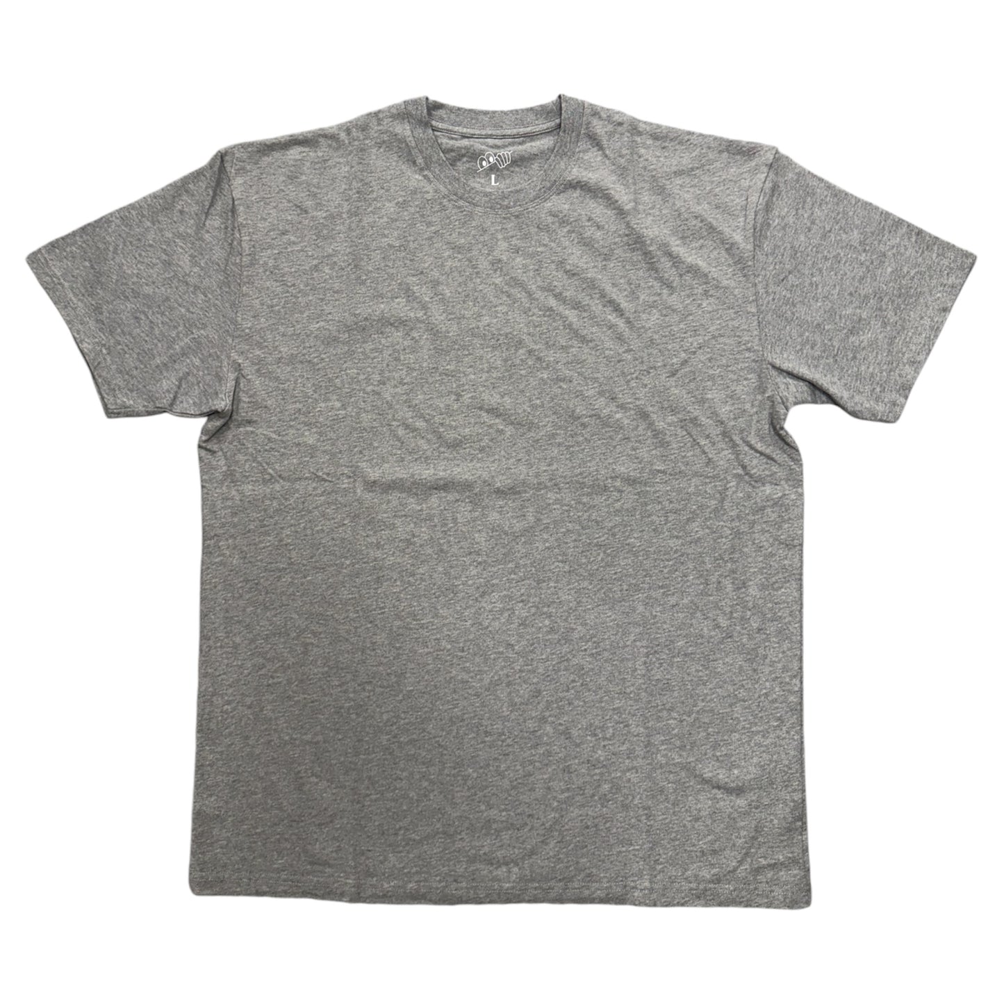 LAST RESORT EUROSTYLE SS TEE GREY MELANGE WHITE