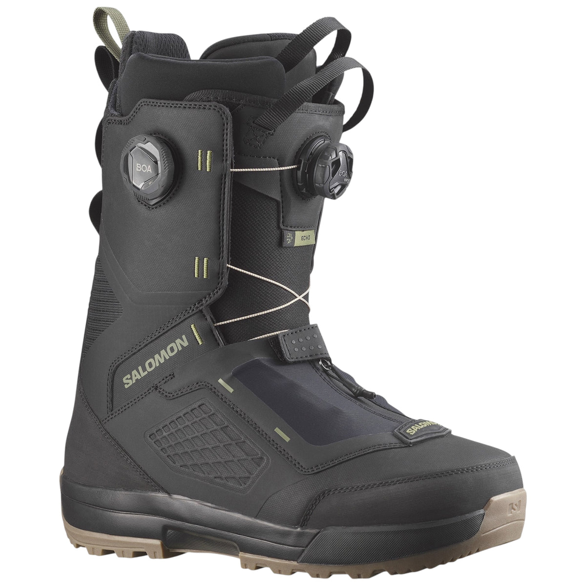 SALOMON ECHO DUAL BOA WIFE BLACK BLACK DEEP LICHEN GREEN 2026
