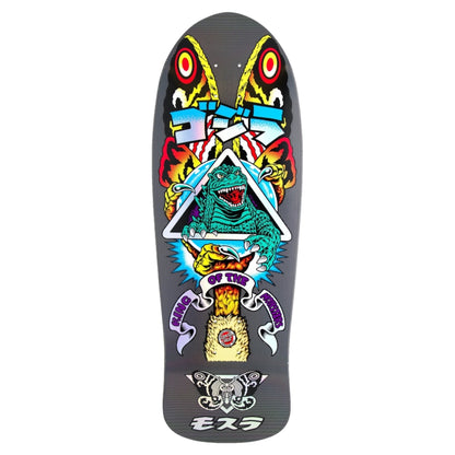 SANTA CRUZ SKATEBOARDS GODZILLA MOTHRA NATAS 10.5