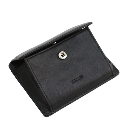 THEORIES LANTERN WALLET GENUINE LEATHER  BLACK