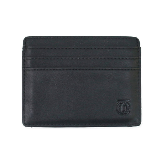 THEORIES LANTERN WALLET GENUINE LEATHER  BLACK