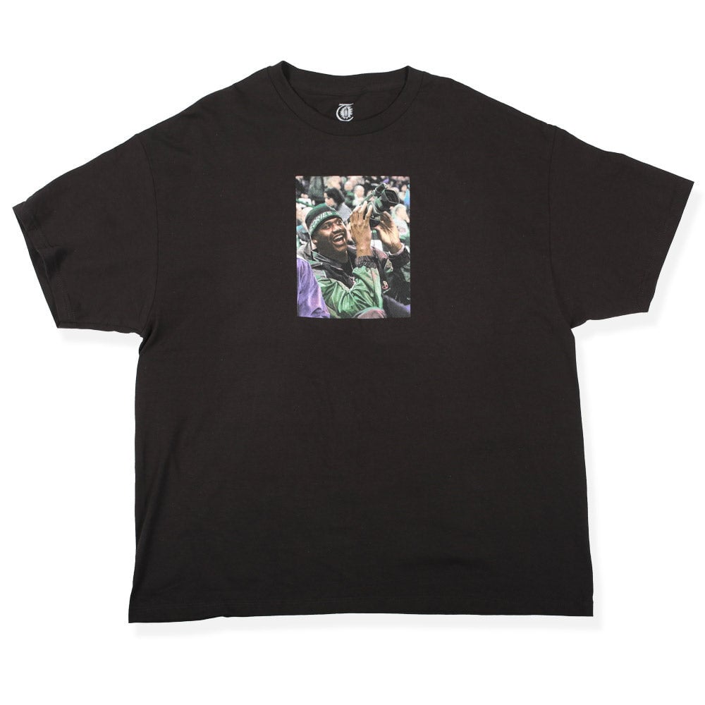 THEORIES COURTSIDE TEE BLACK