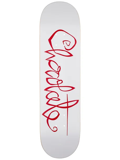 CHOCOLATE TRAHAN OG SCRIPT DECK 8.25