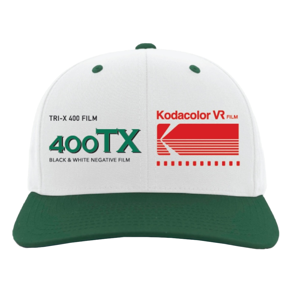 HUF X KODAK SNAPBACK WHITE